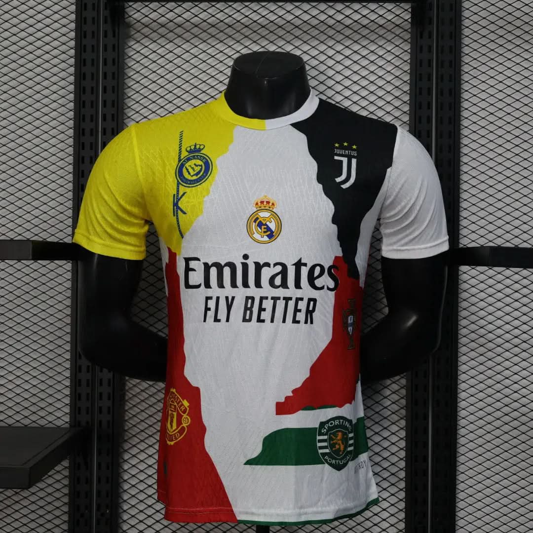 2025-26 Real Madrid 7 C Ronaldo Commemorative Edition Player Size S-2XL asasshop