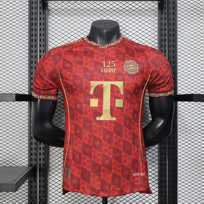 2025-26 Bayern Munich 125th Anniversary Edition Red Player S-2XL asasshop