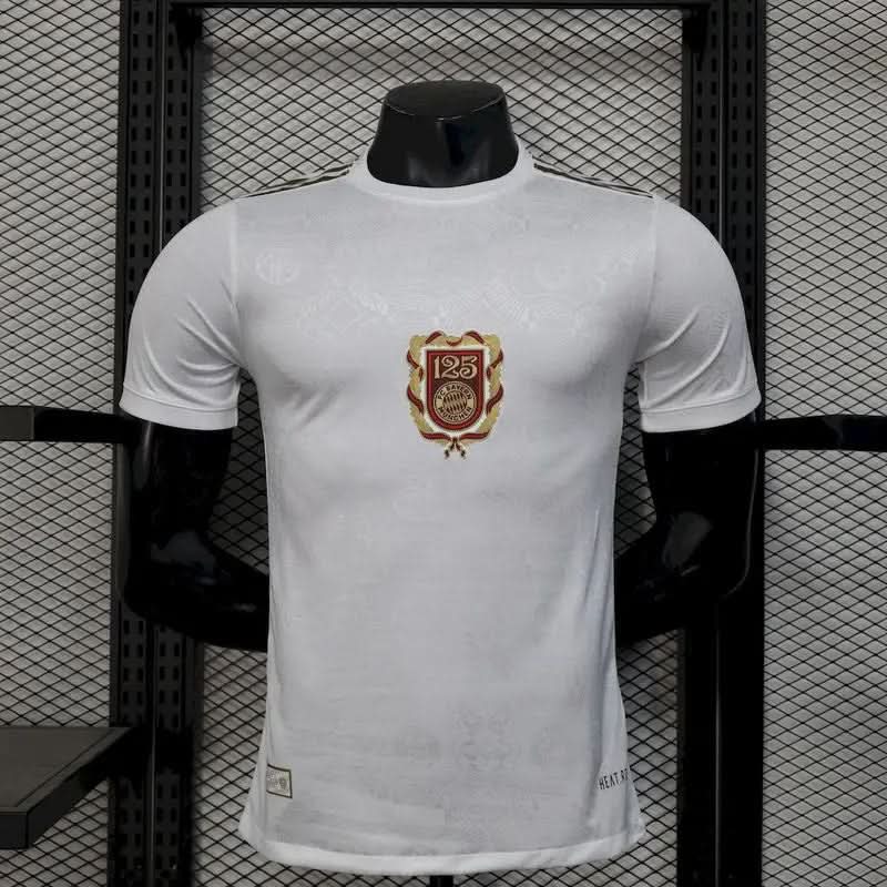 2025-26 Bayern Munich 125 Years White Player S-2XL asasshop