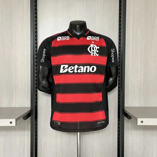 2025-26 Flamengo Home Player +All Sponsor S-4XL - asasshop
