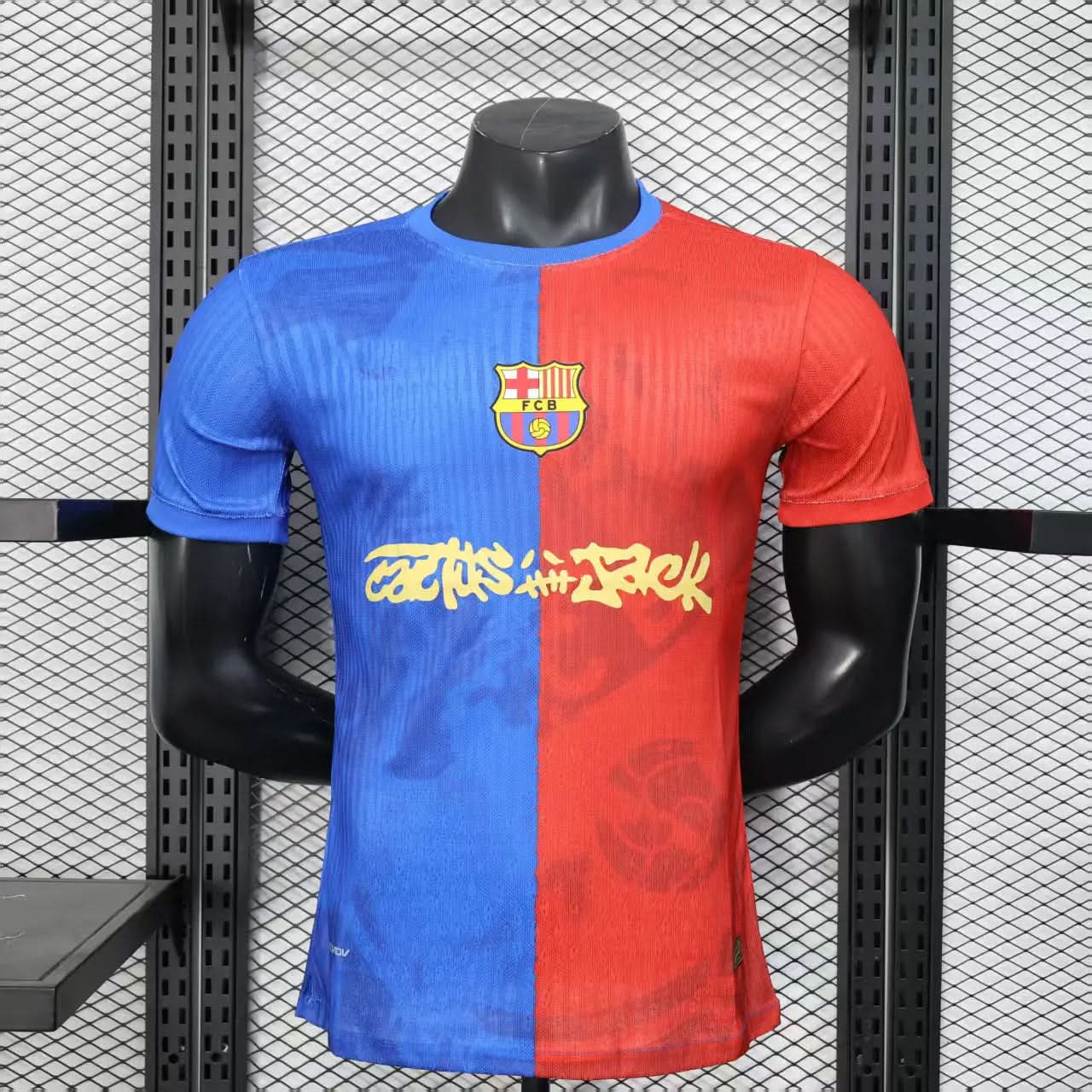2025-26 Barcelona Special Blue-Red Player S-2XL asasshop