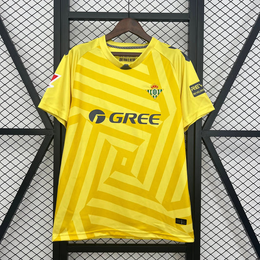 2025-26 Real Betis Goalkeeper Yellow S-2XL asasshop