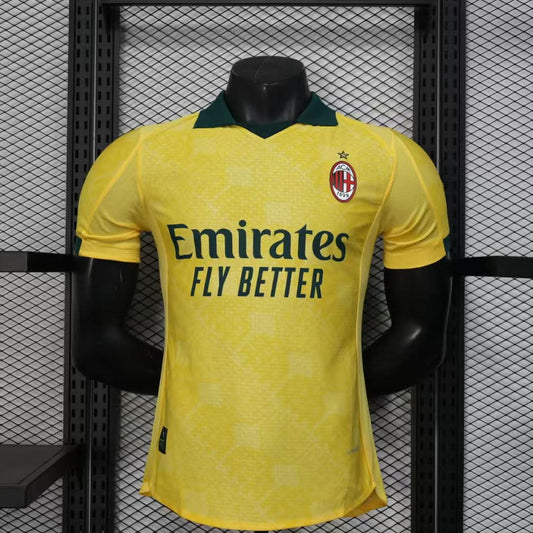 2025-26 AC Milan Second Away Player S-2XL asasshop