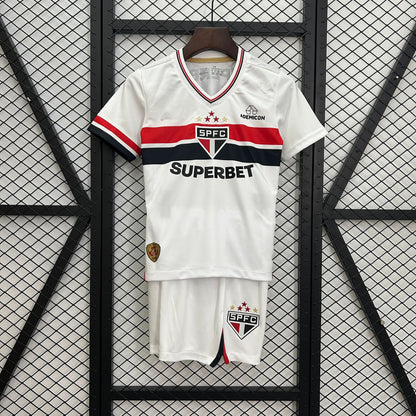 2025-26 Sao Paulo Home Kids Size 16-28 asasshop