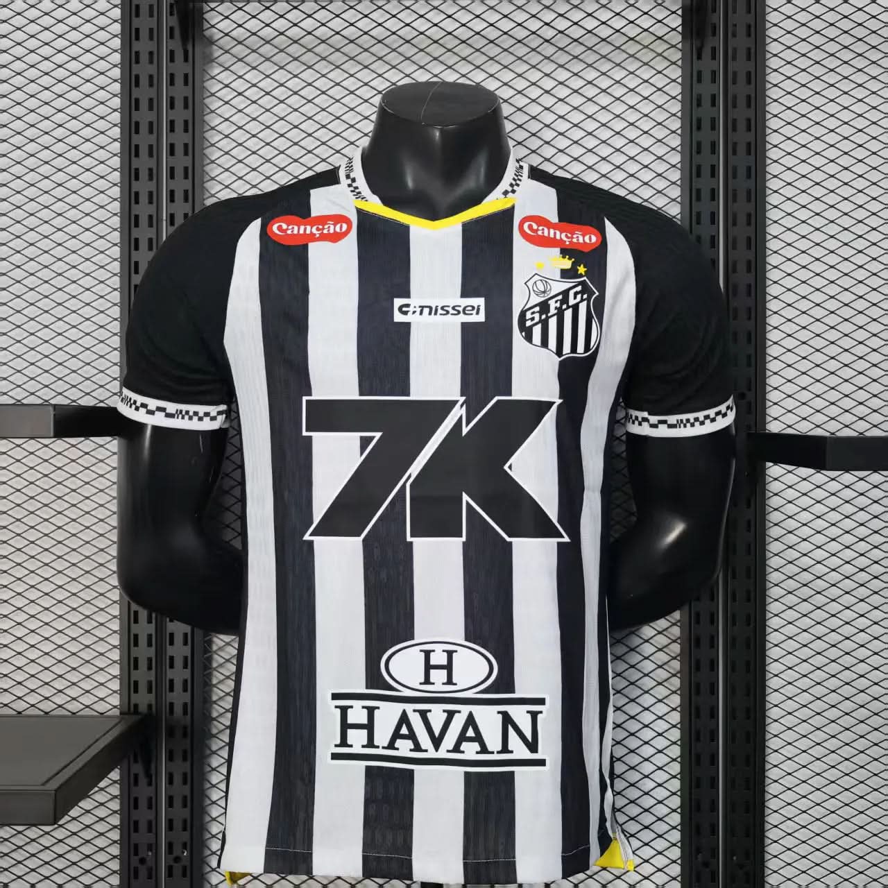 2025-26 Santos Special Black Wiht ADS Player S-2XL asasshop