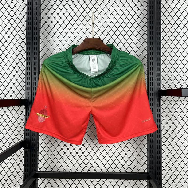 2025-26 AC Milan Ren Green Short S-2XL asasshop