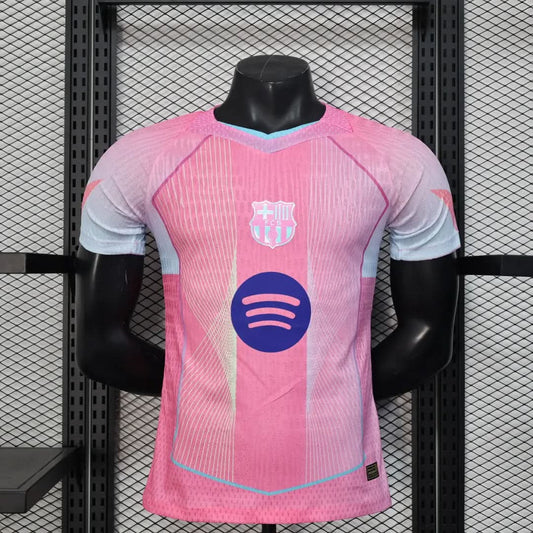 2025-26 Barcelona Special Pink Player S-2XL asasshop