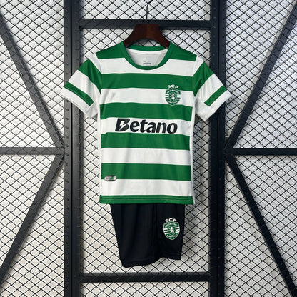 2025-26 Sporting Lisbon Home KIDS 16-28 asasshop
