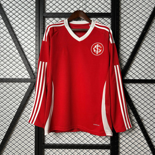 2025-26 Brazil Internacional Home Long sleeves S-2XL asasshop