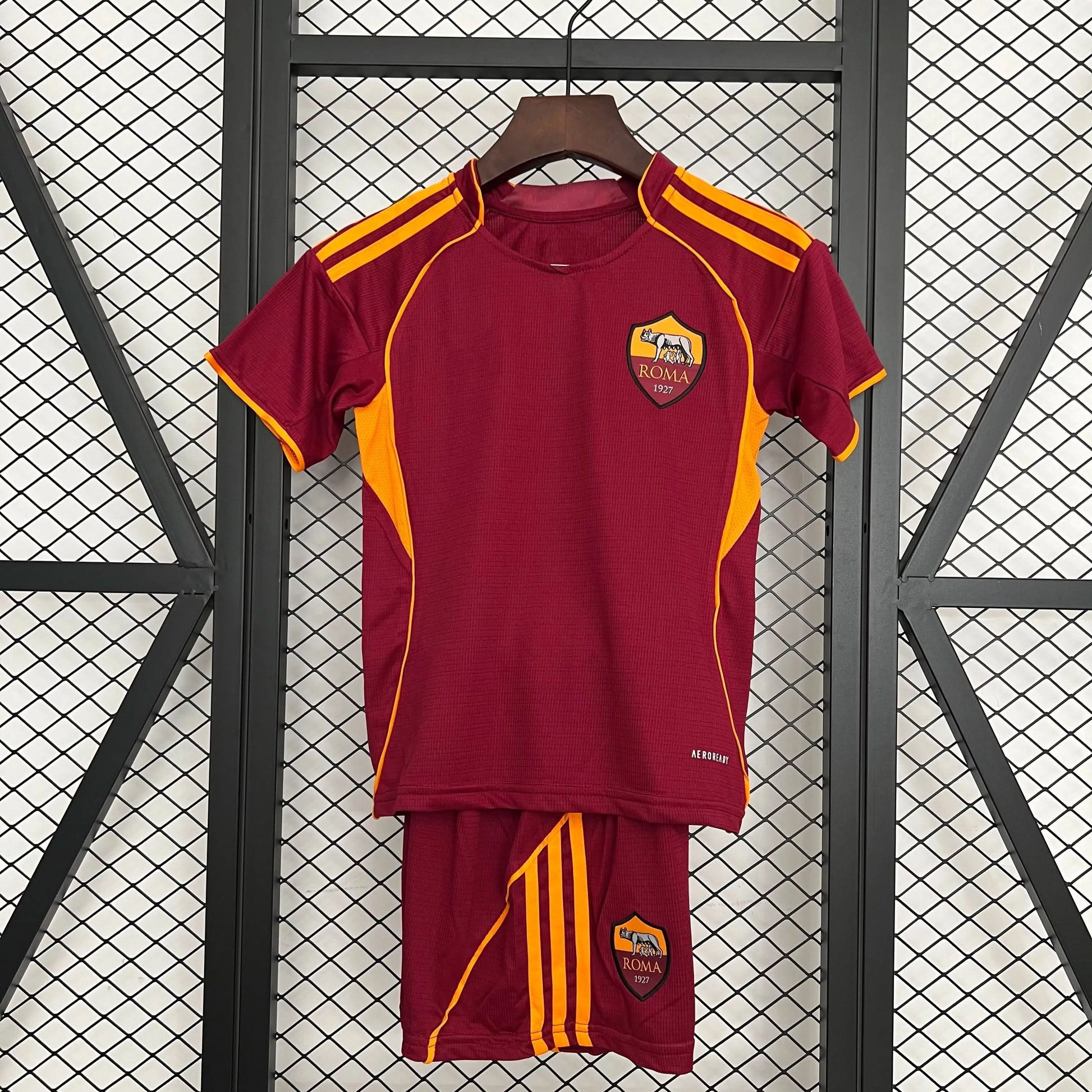 2025-26 AS Roma home kids 16-28 asasshop