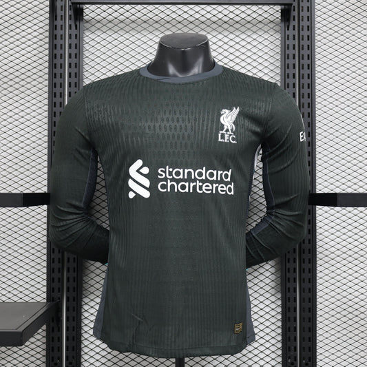 2025-26 Liverpool Black long sleeve S-2XL asasshop