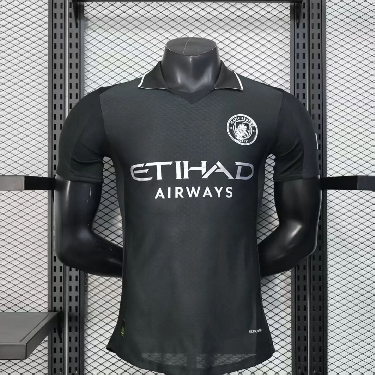 2025-26 Manchester City Special Polo Black Player S-2XL asasshop