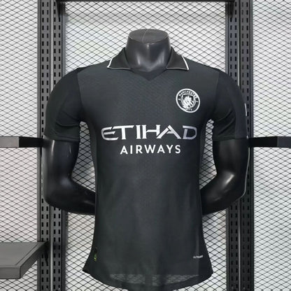 2025-26 Manchester City Special Polo Black Player S-2XL asasshop
