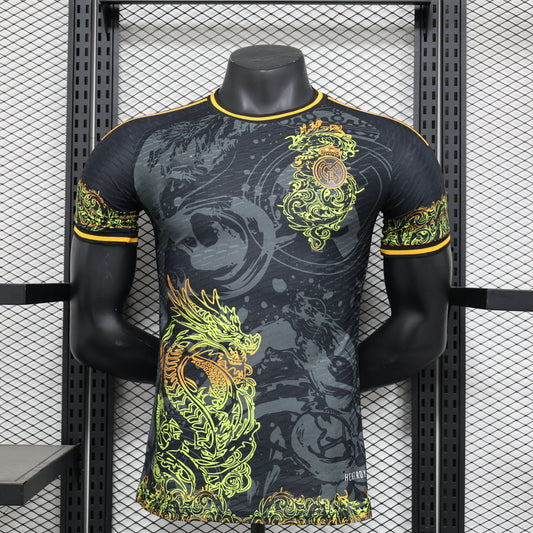 2025-26 Real Madrid Special Black Dragon Player S-2XL asasshop