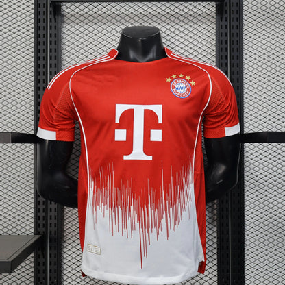 2025-26 Bayern Munich Home Player S-4XL asasshop
