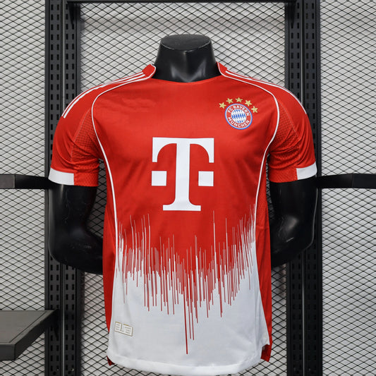 2025-26 Bayern Munich Home Player S-4XL asasshop