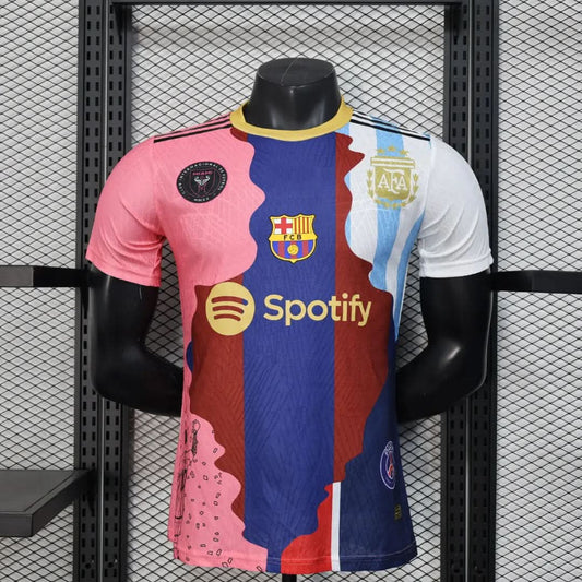 2025-26 Barcelona 10 Messi Commemorative Edition Player Size S-2XL asasshop