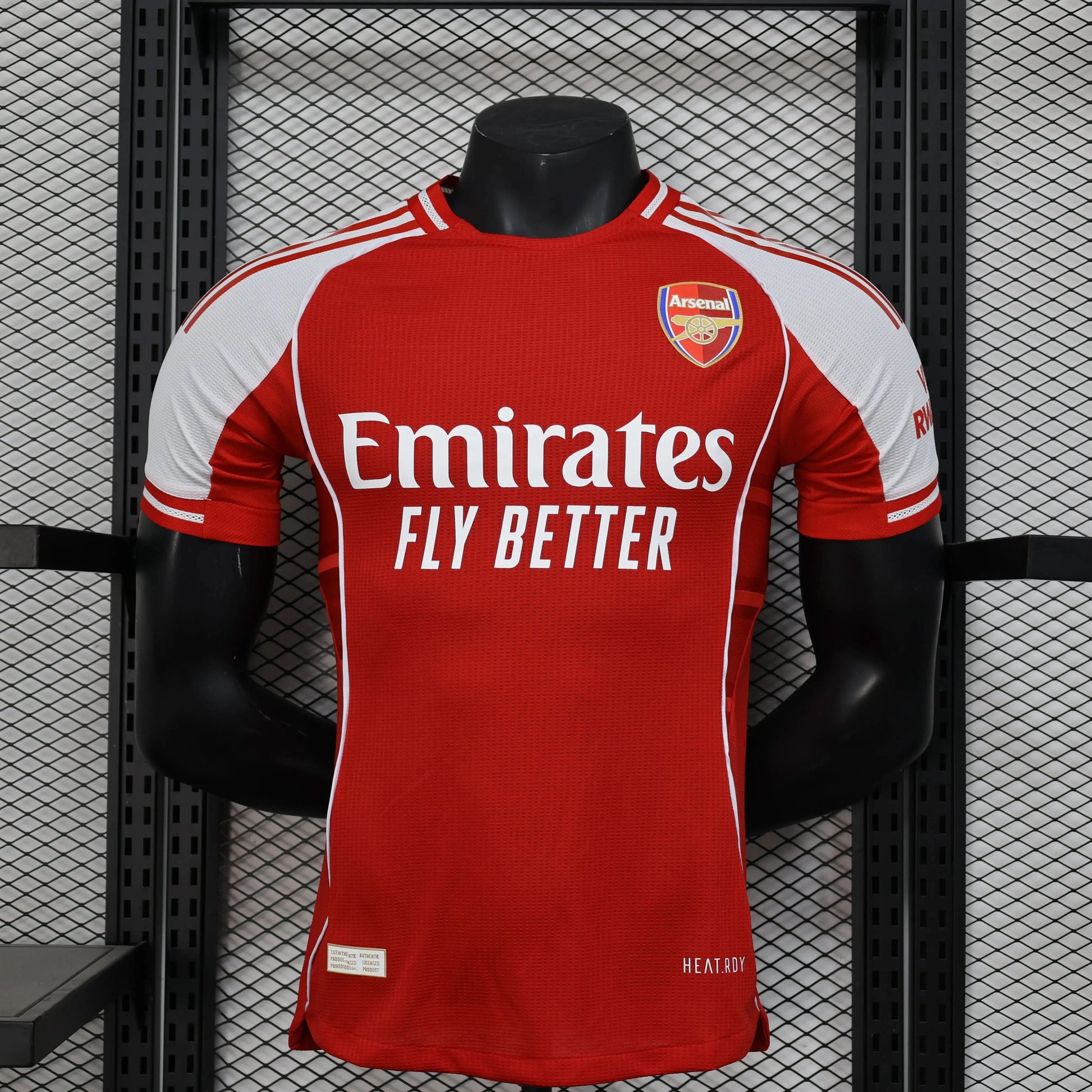 2025-26 Arsenal Special Red Player Size S-2XL asasshop