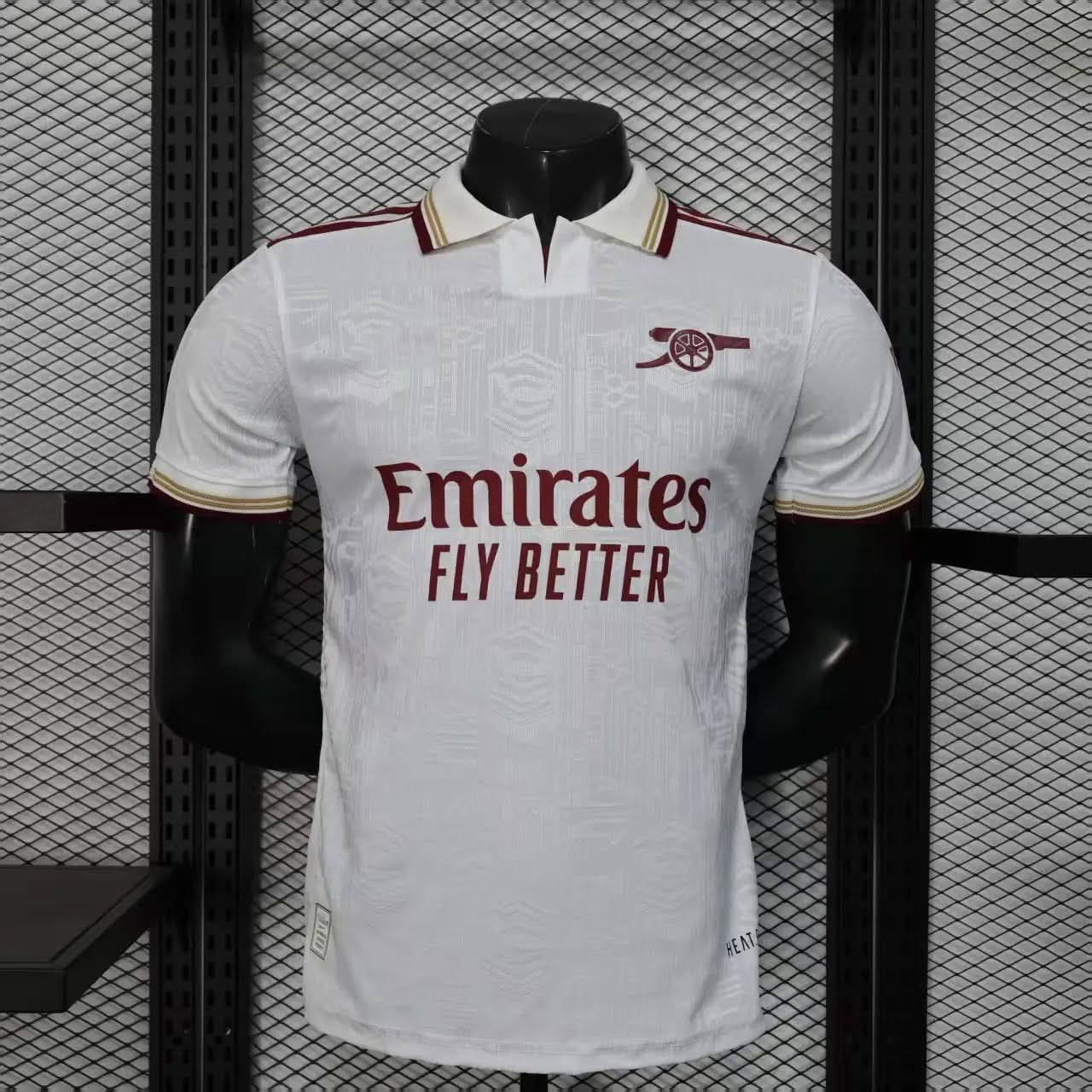 2025-26 Arsenal Second Away Player S-2XL asasshop