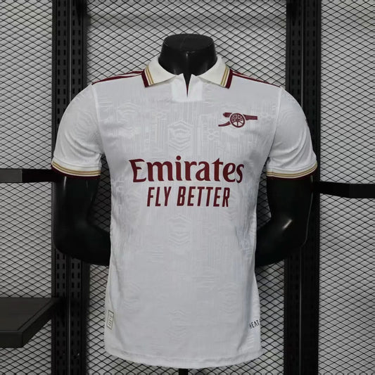 2025-26 Arsenal Second Away Player S-2XL asasshop