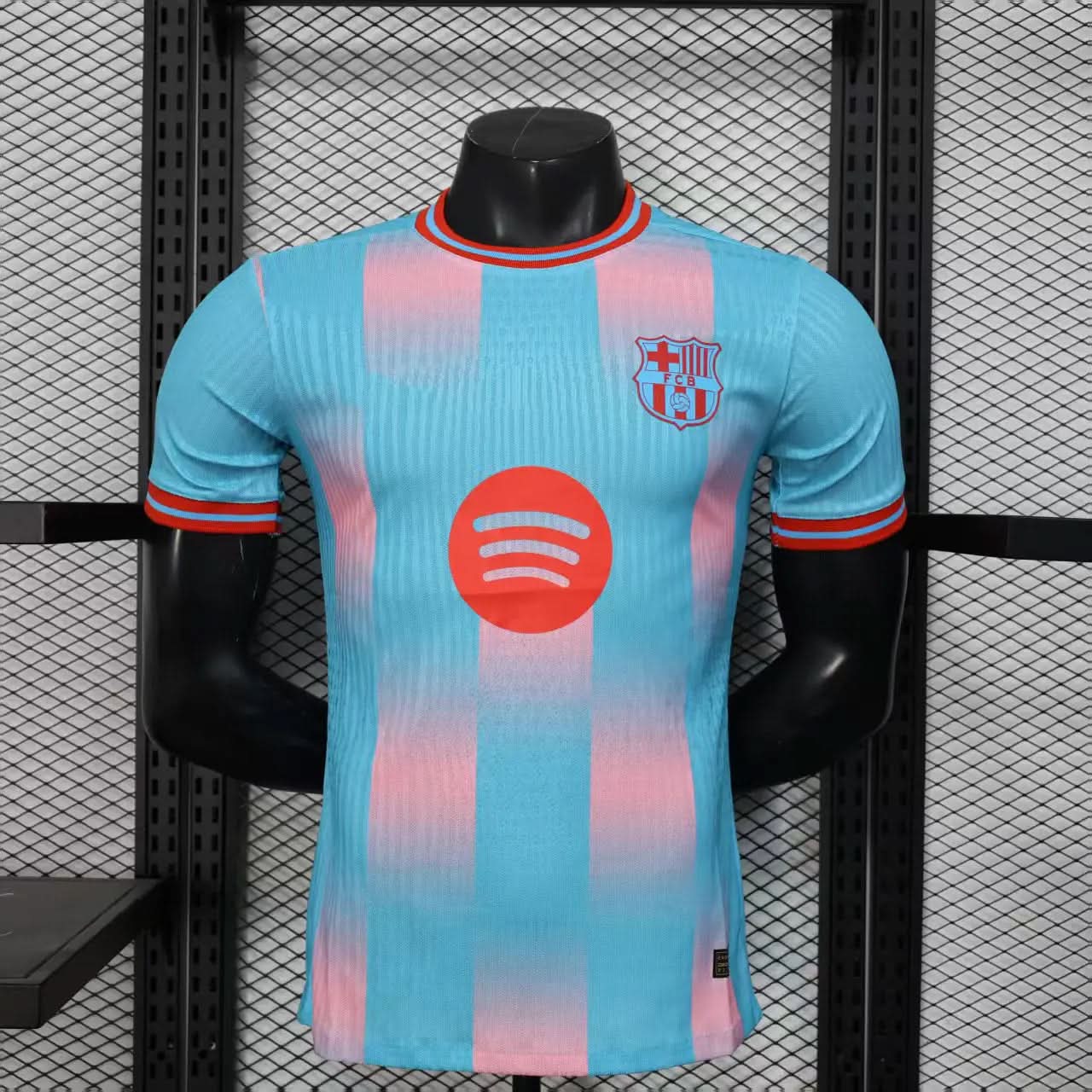 2025-26 Barcelona Special Blue-Pink Player S-2XL asasshop