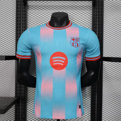 2025-26 Barcelona Special Blue-Pink Player S-2XL asasshop