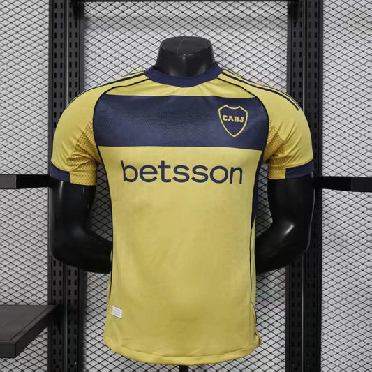 2025-26 Boca Juniors Away Player S-2XL asasshop