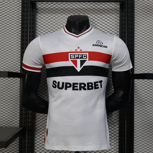 2025-26 Sao Paulo Home Player S-2XL asasshop