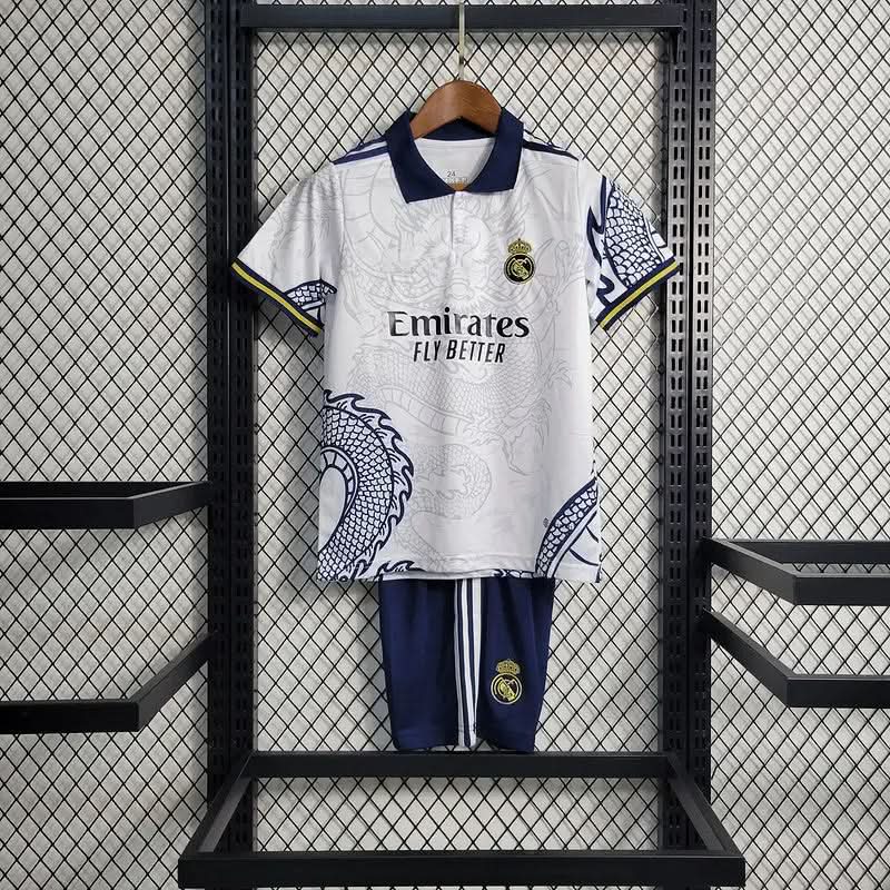 2025-26 Kids Real Madrid Special Edition White Gragon 16-28 asasshop
