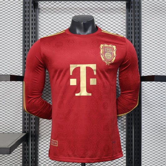2025-26 Bayern Munich 125th Anniversary Edition Long Sleeve S-2XL asasshop