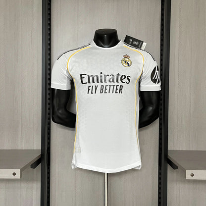2025-26 Real Madrid Home Player S-4XL asasshop