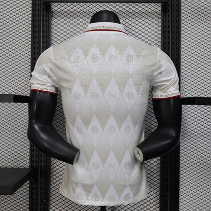 2025-26 Bayern Munich 125 Years White Polo Player S-2XL asasshop