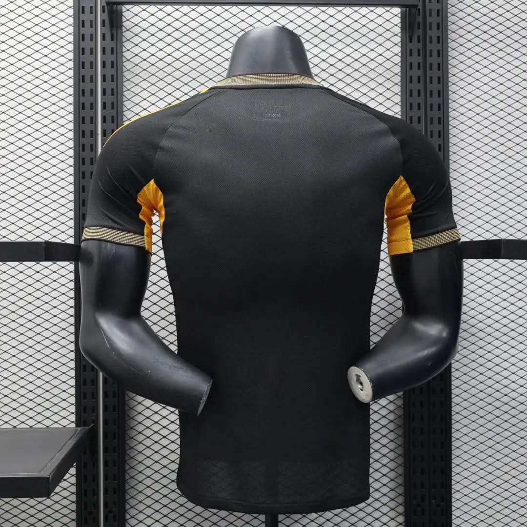 2025-26 Real Madrid Special Gold Black Player S-2XL asasshop