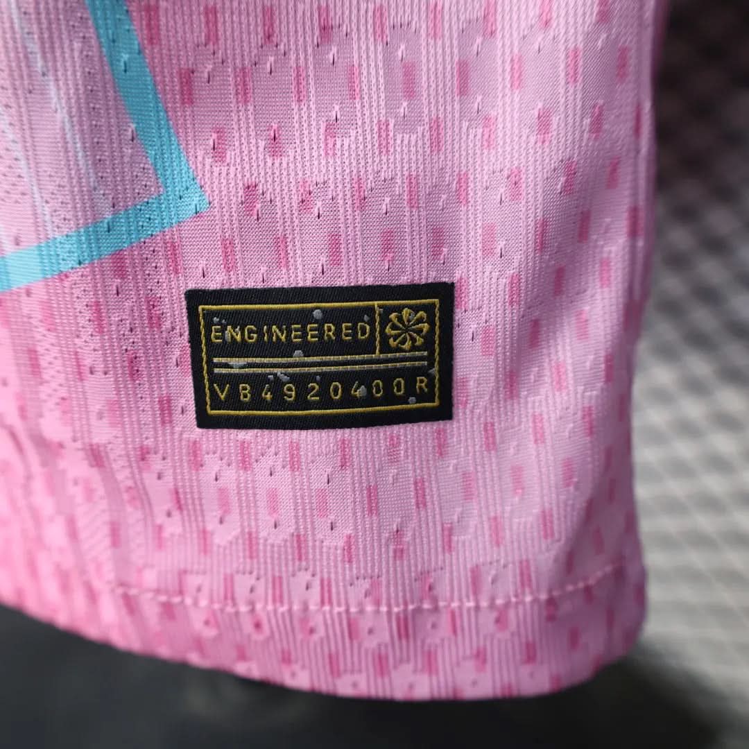2025-26 Barcelona Special Pink Player S-2XL asasshop