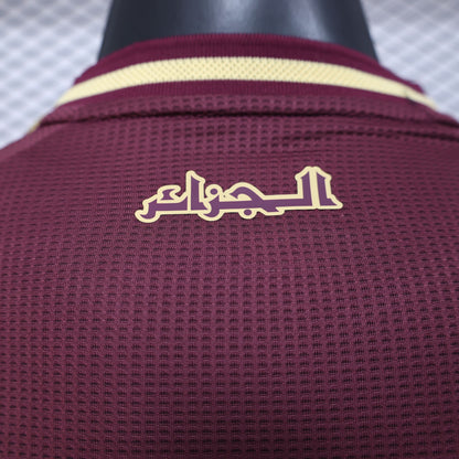 2025-26 Algeria Special Wine Red Player S-2XL asasshop