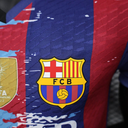 2025-26 Argentina-Barcelona 10 Messi Player Size S-2XL asasshop