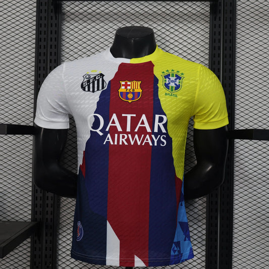 2025-26 Barcelona 10 NEYMAR.JR Player Size S-2XL asasshop