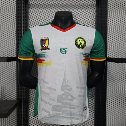2025-26 Cameroon White Player S-2XL asasshop