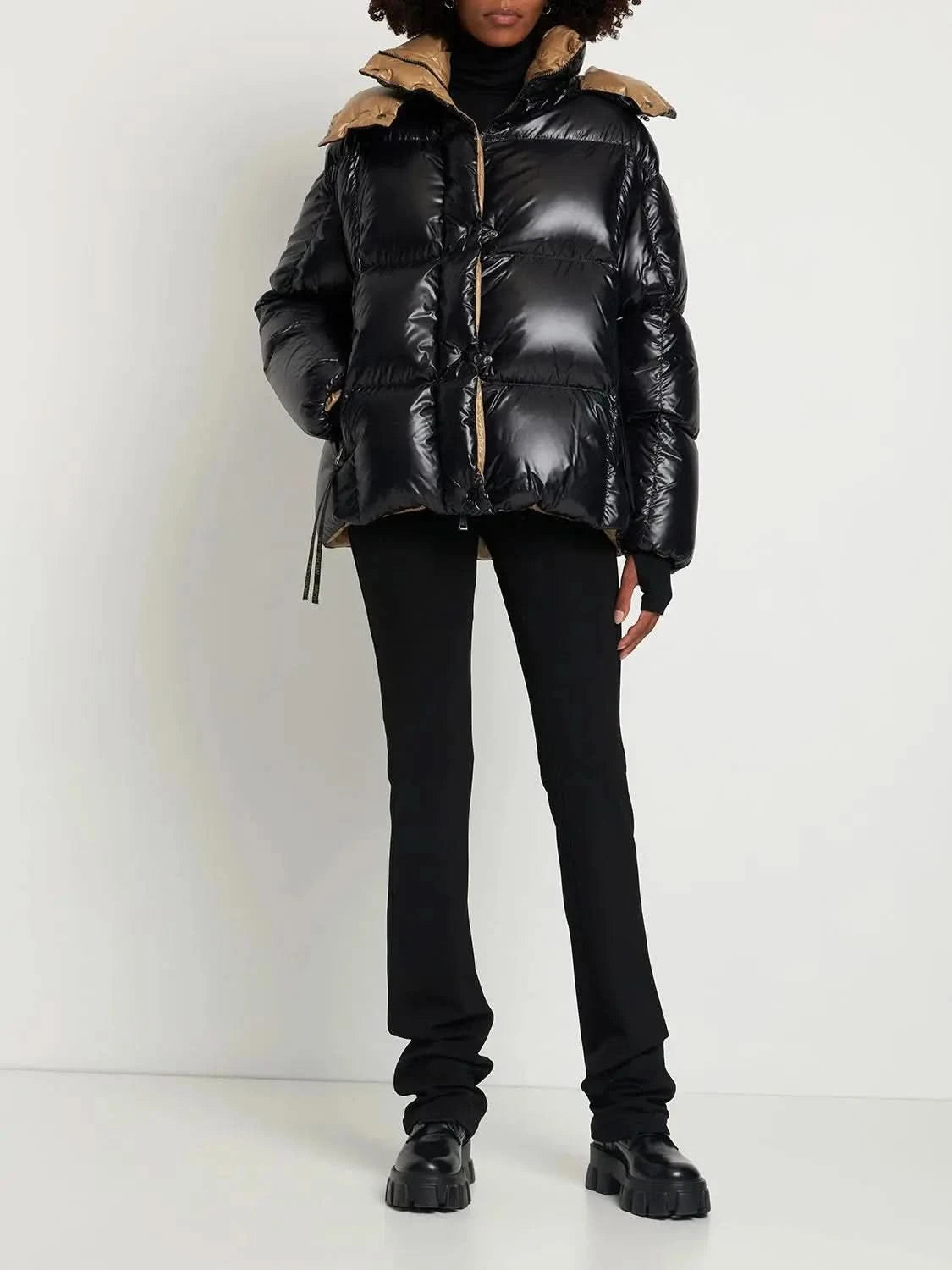 Moncler Parnaiba Down Coat Womens Shell Jacket asasshop