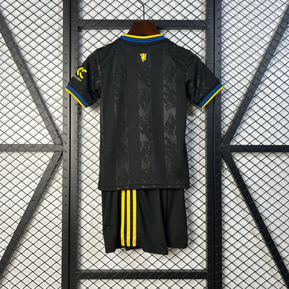 2025-26 Manchester United Third Away KIDS 16-28 asasshop