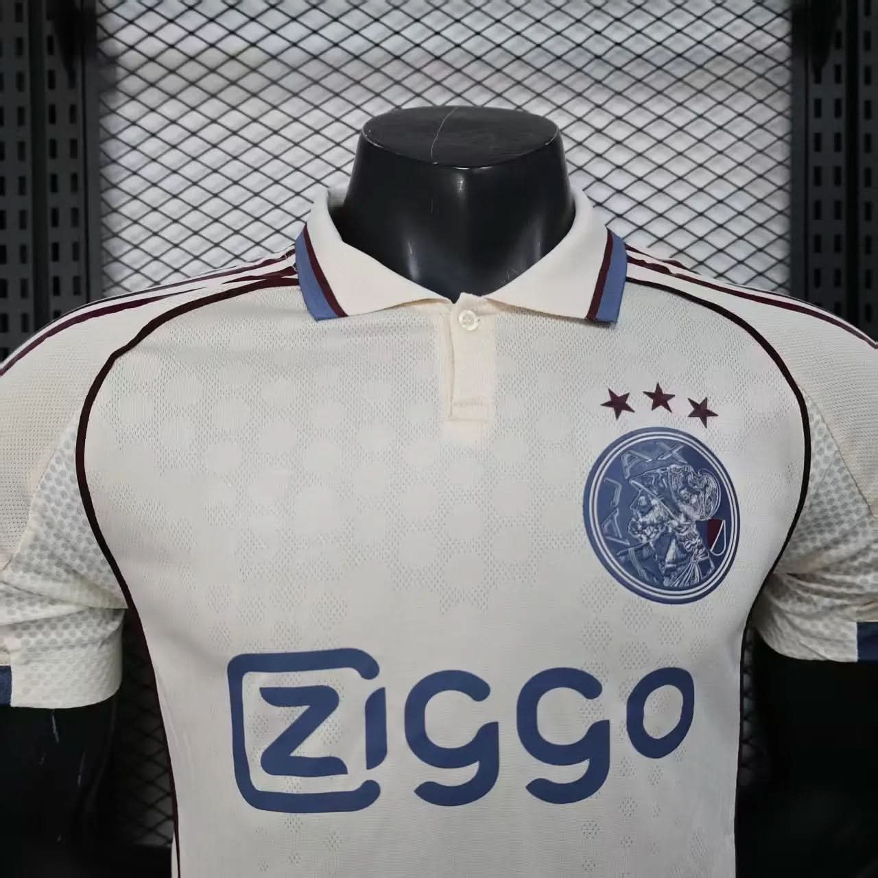 2025-26 Ajax Second Away Player S-2XL asasshop
