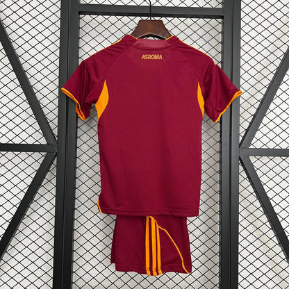 2025-26 AS Roma home kids 16-28 asasshop