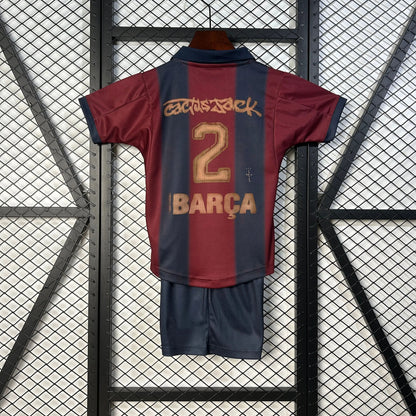 2025-26 Barcelona Camp Nou With Name (2 Cactus Jack) KIDS 16-28 asasshop