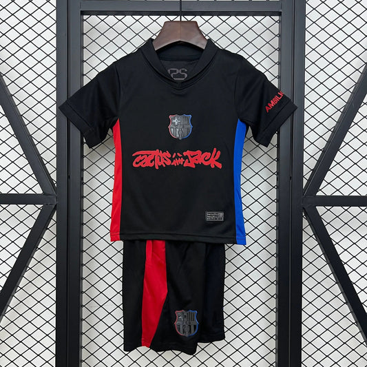 2025-26 Barcelona Travis Scott Away KIDS 16-28 asasshop