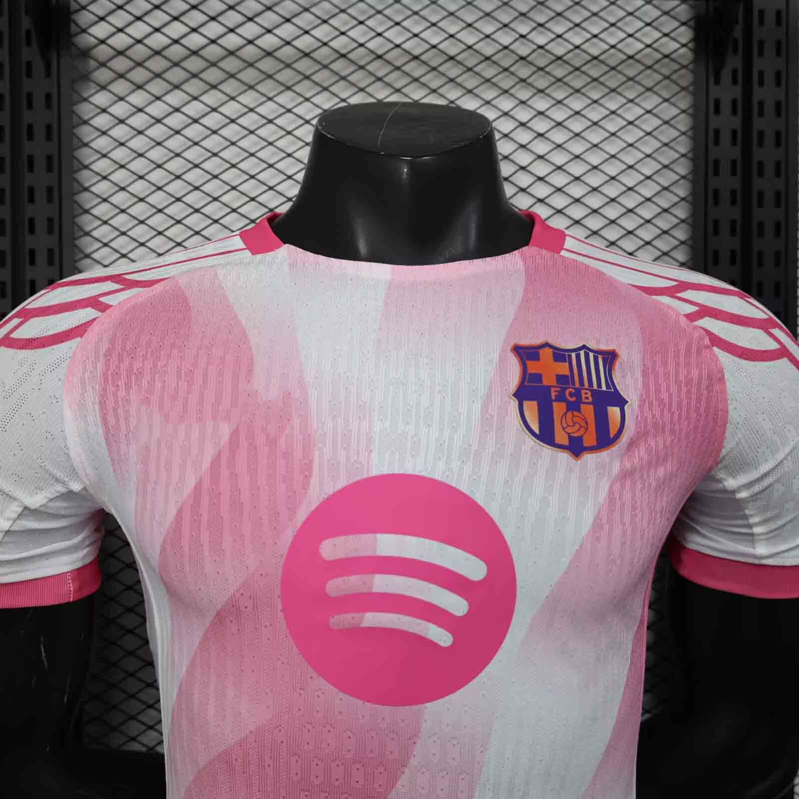2025-26 Barcelona Special Pink Player S-2XL asasshop