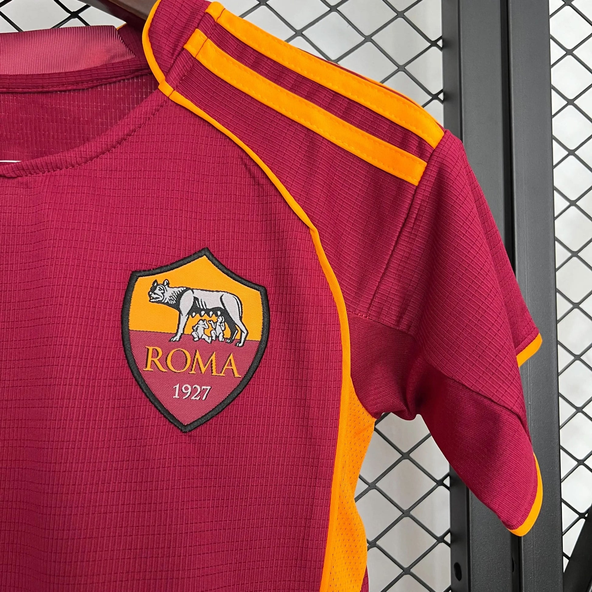 2025-26 AS Roma home kids 16-28 asasshop
