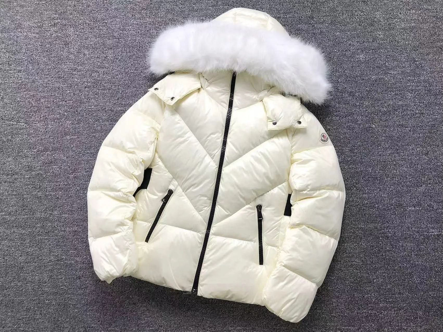 Moncler Fulmarus hooded quilted nylon jacket asasshop