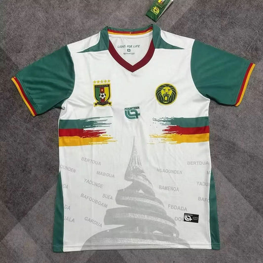 2025-26 Cameroon White S-2XL asasshop