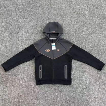 Syna World x Nike Central Cee Tech Fleece Black Tracksuit asasshop