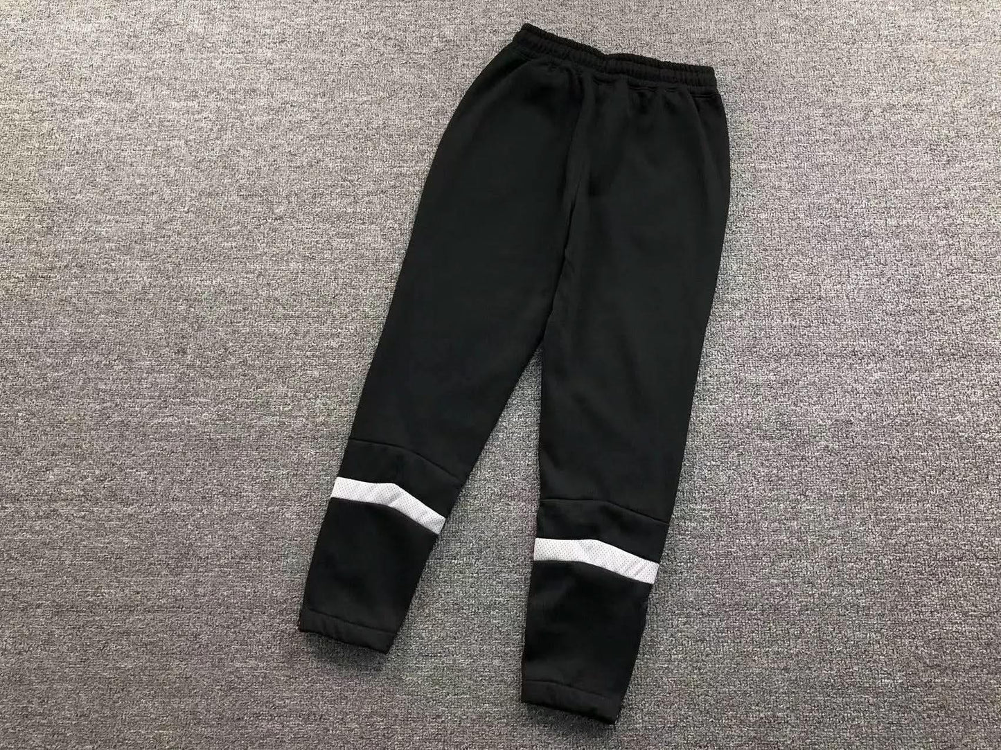 Trapstar V Stripe Hoodie Tracksuit Black/Grey asasshop